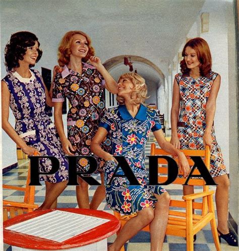 prada 1970s|Prada style history.